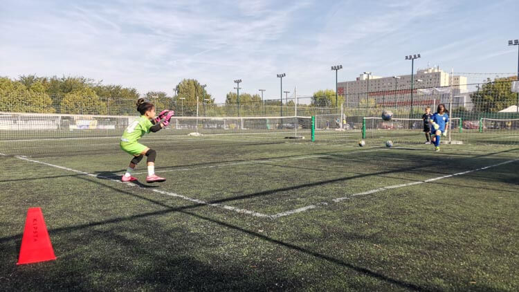 antrenament portari fotbal copii